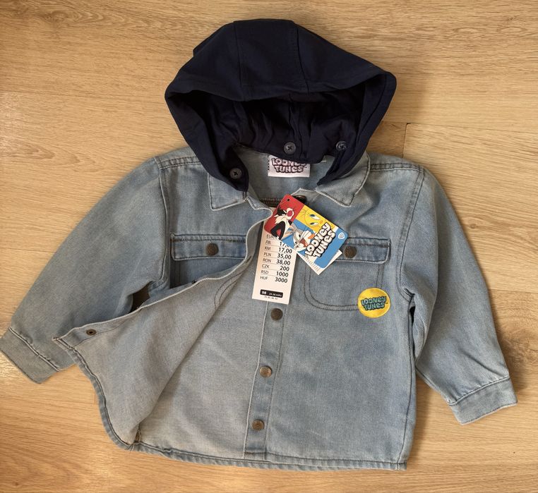 Джинсова куртка сорочка Pepco, 98 см