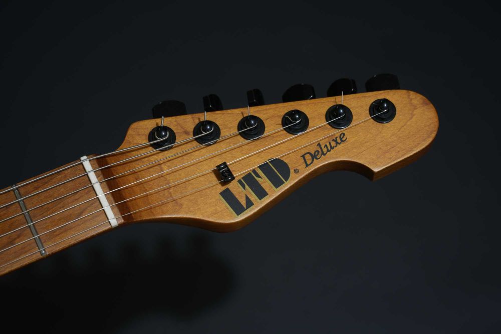 Gitara LTD TE-1000 Black Blast tele jesion