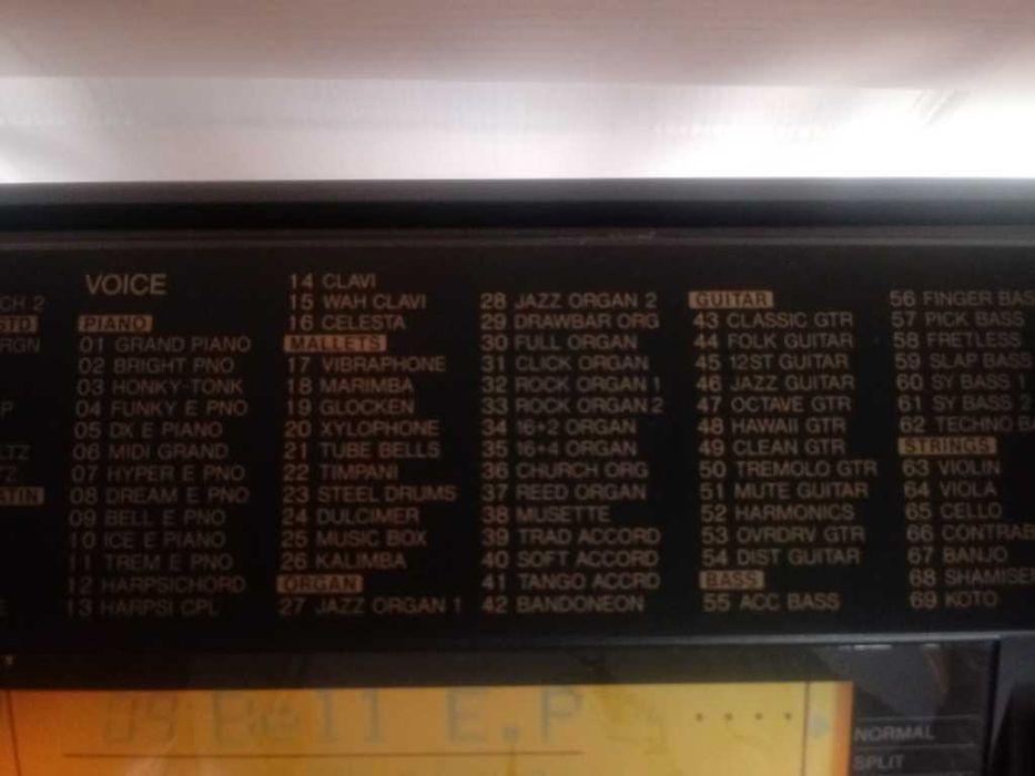 Yamaha PRS-620  Dynamiczna klawiatura. stan fabryczny