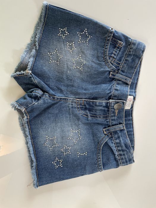 Calções de ganga menina 8 anos