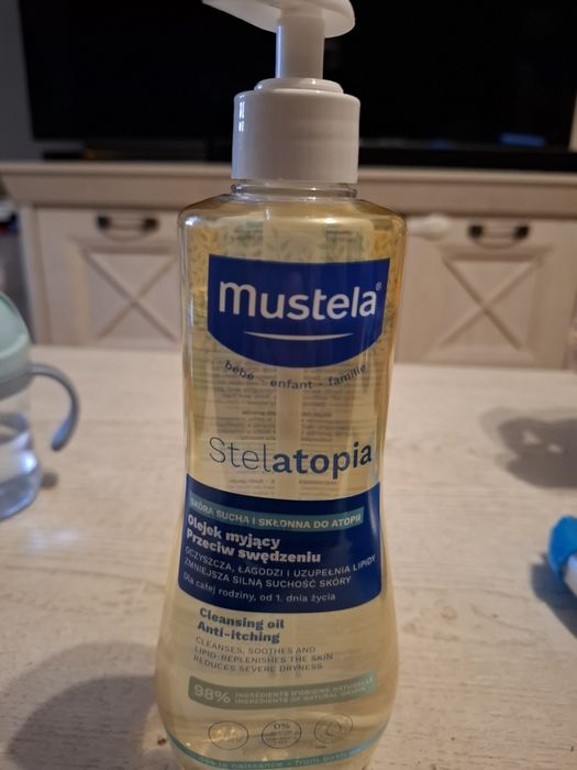 Olejek do kąpieli mustela