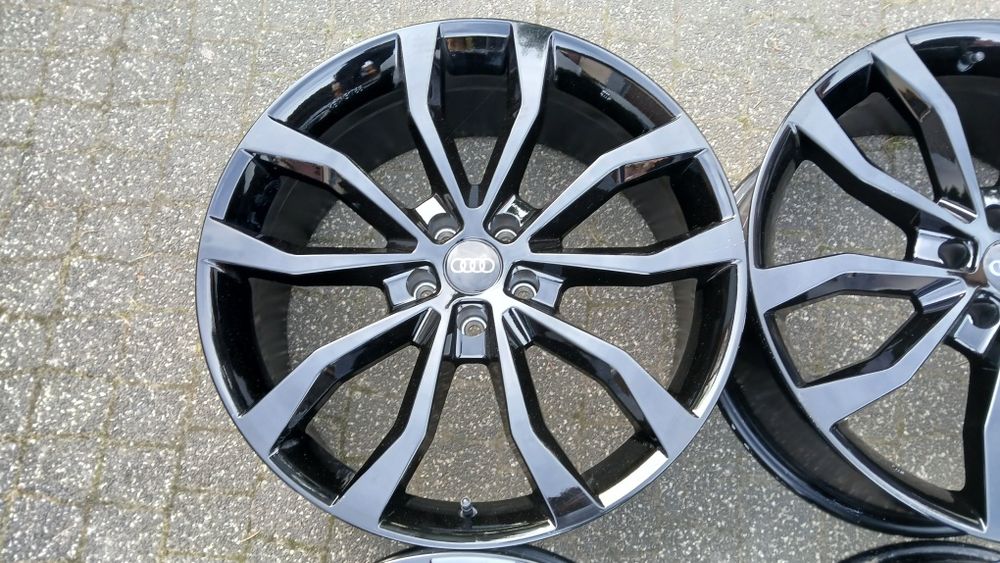 20" 5x112  9j et40  Audi  A4 A6 A7 Q5 Q7  VW  Tiguan  Mercedes  ML GL   Czarne