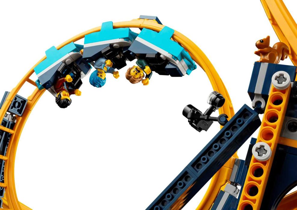 1 в 1 як LEGO Американські гірки (10303) з моторами в коробці, 3756 деталей