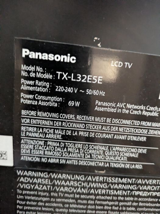 Telewizor 32 cale Panasonic  tx-l32e5e full hd 1080p