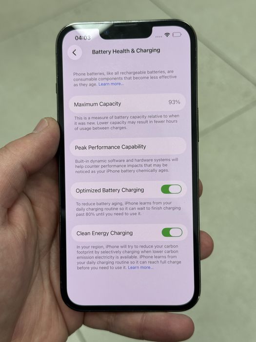 IPhone 13 Pro  128Gb 93% Neverlock