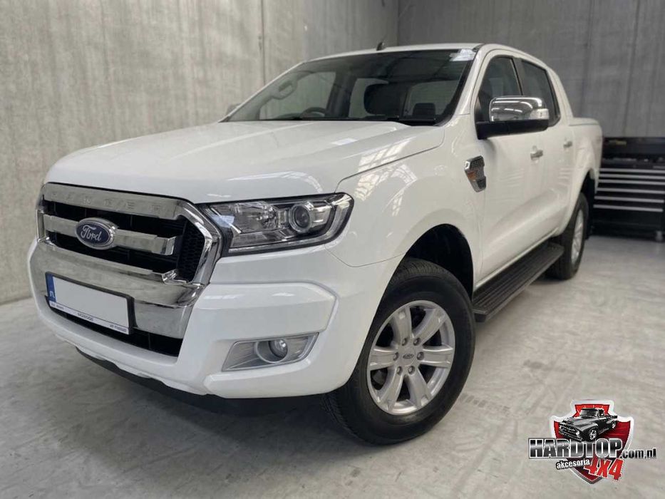 Progi Boczne Stopnie Aluminiowe z LED Ford Ranger 2011+