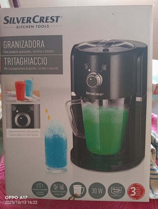 Granizadora nova em caixa