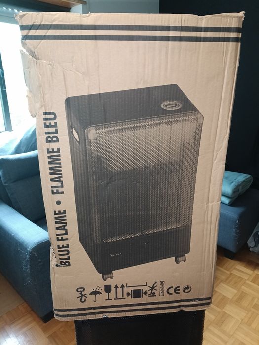 Vendo aquecedor a gás Prio com bilha 9kg