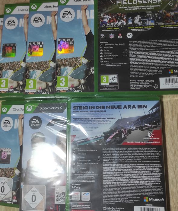 Гра Madden 23 Xbox Series X диск F1 22р.