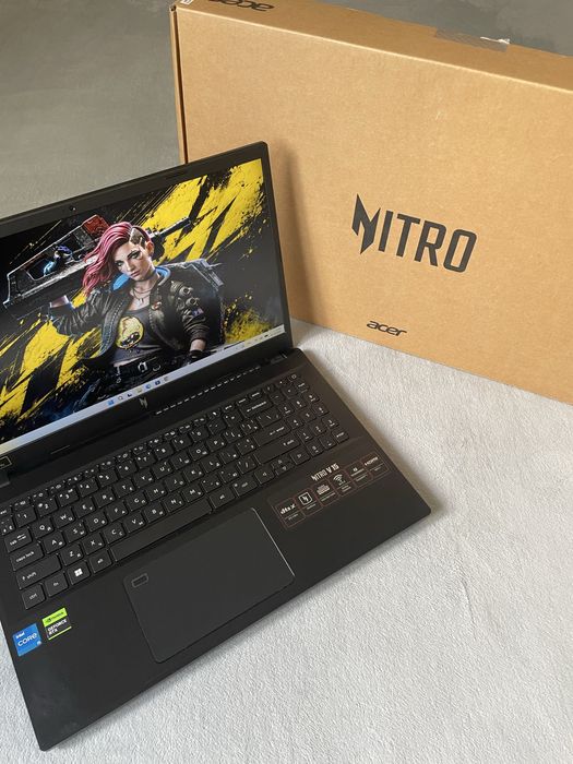 150+ Ноутбуків у ПРОФІЛІℹ️+КОРОБКА Acer Nitro V15ℹ️15.6" 144Hz‼️Core i5 13420H/GeForce RTX2050 4Gb/SSD 512Gb DDR5/RAM 16-32Gbℹ️Розтрочка МОНО Онлайн