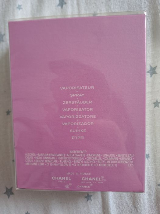 Perfumy Chanel Chance 100ml