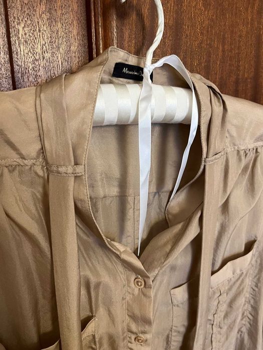 Camisa de seda Massimo Dutti