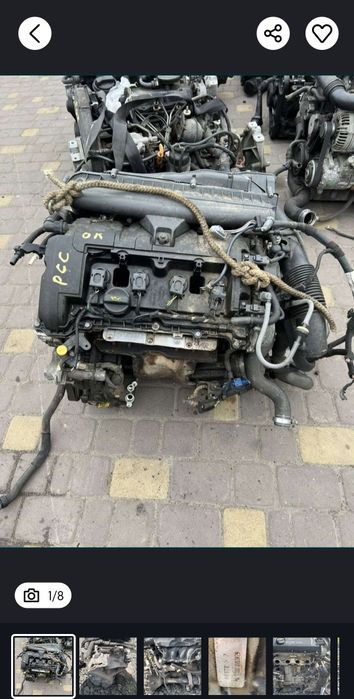 Двигун 1.4 VTi EP3 бензин Peugeot Citroen mini cooper