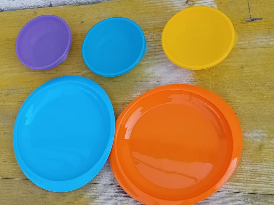 Pratos e tigelas de bebé para papa