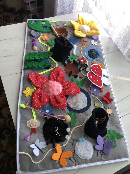 Застежки.Многофункциональная игра.