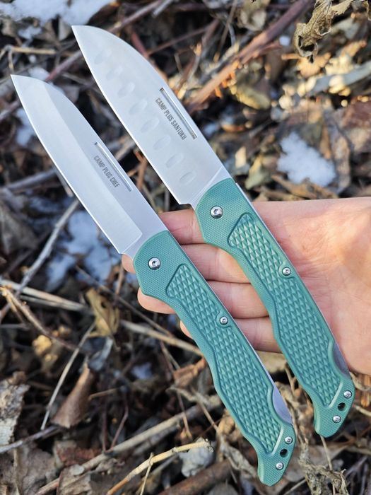 Ontario Camp Plus EDC Santoku, Chef складной кухонный нож для природы