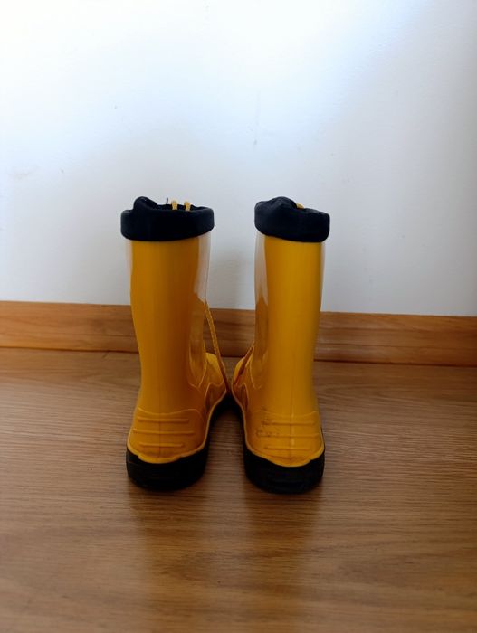 Żółte kalosze dziecięce Endo