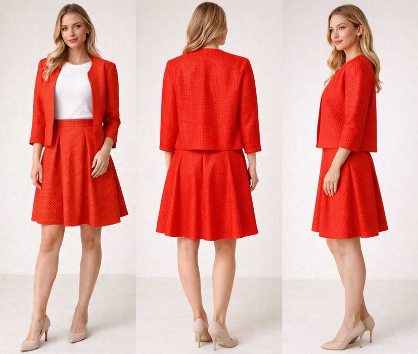 Жіночий костюм двійка (жакет + спідниця)