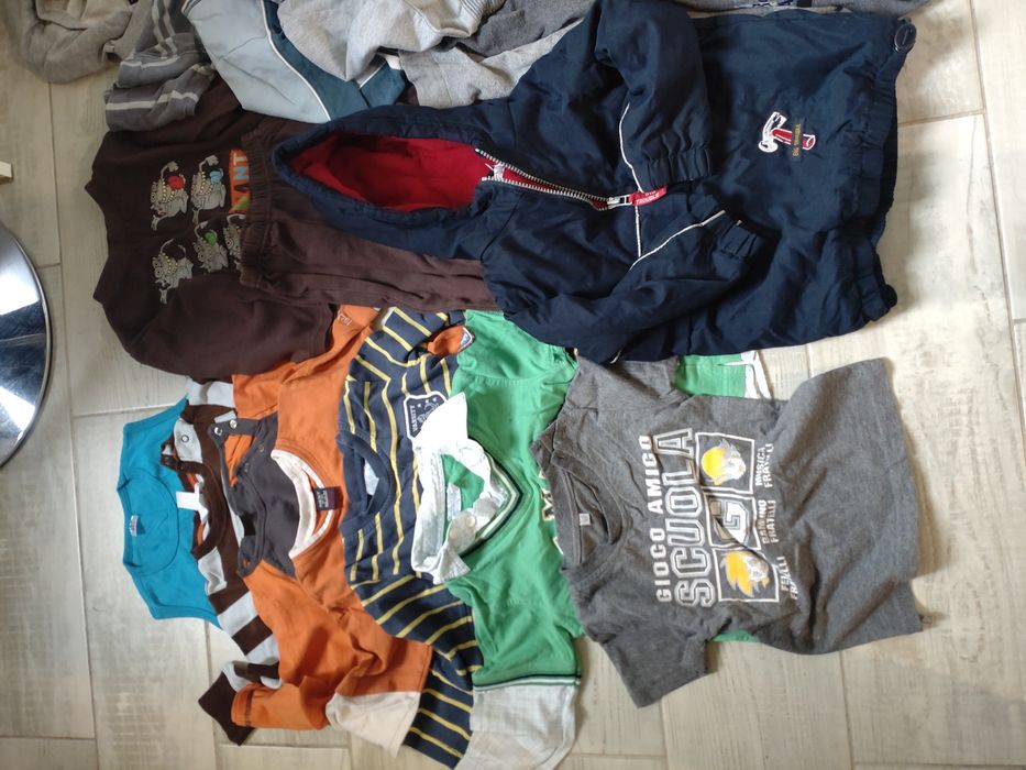 Paka ubrań dla chłopca r. 2-2,5 latka