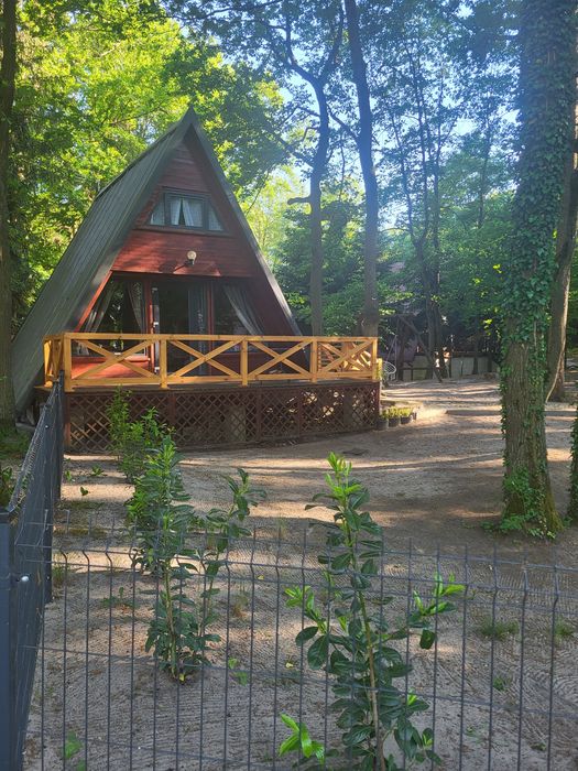 Domek Skorzecin nad jeziorem. Zapraszamy wiosną.Ogrzewany kozą na dr