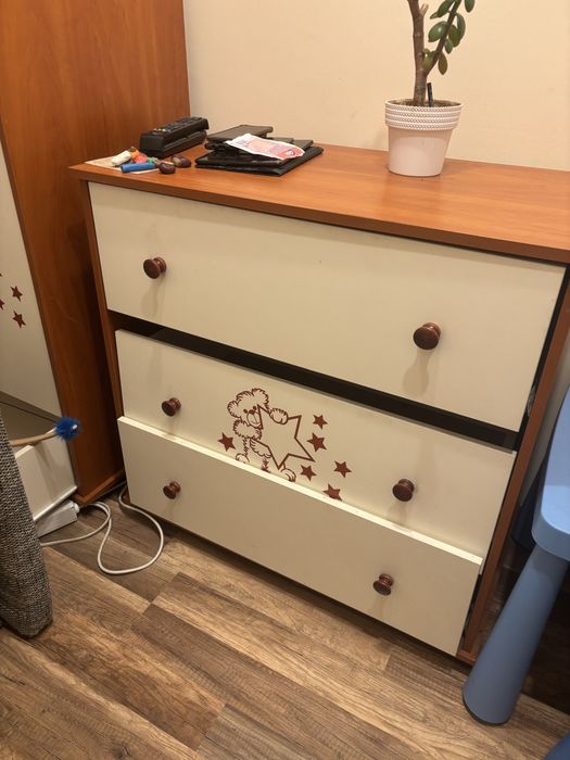 Komplet mebli szafa+komoda