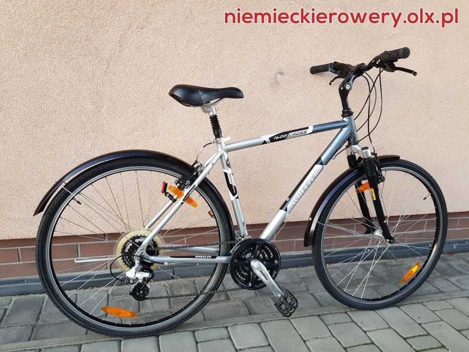 Rower męski crossowy WHEELER koła 28 SHIMANO ACER aluminium WYSYŁKA