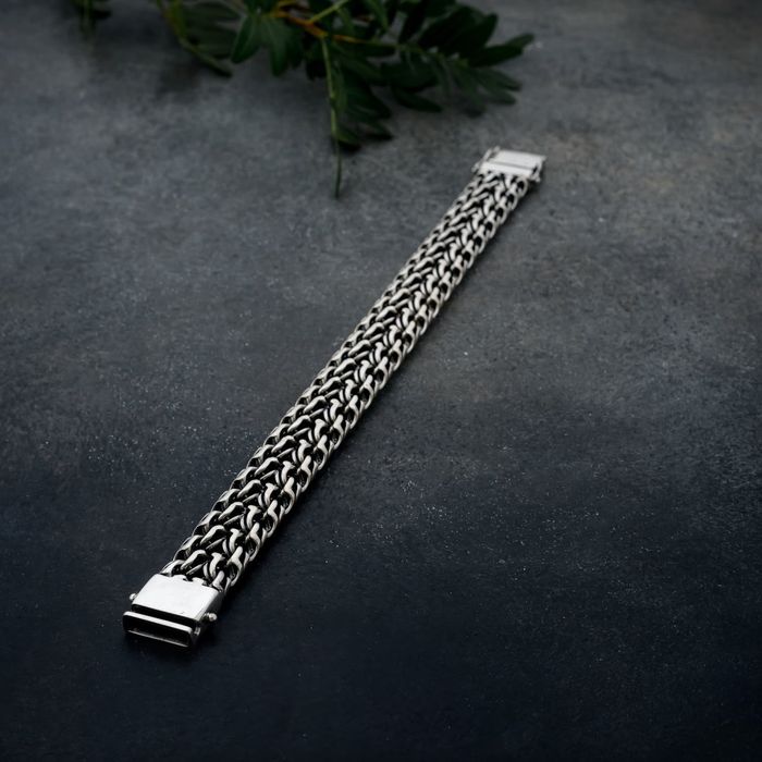 Срібний браслет 80г  серебряный браслет серебро срібло браслети 925