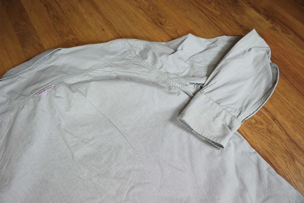 Koszula Superdry r. XL w paski bawełniana długi rękaw męska