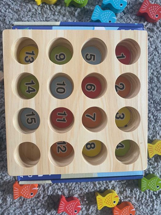 Дерев’яна іграшка «Рибалка»