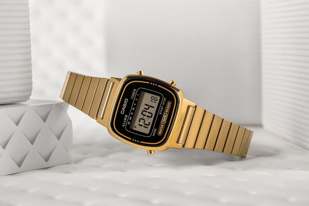 zegarek damski casio la670wga-1df + box