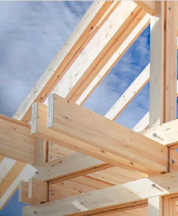 Drewno konstrukcyjne klejone kantówki - KVH BSH C24 - 13m