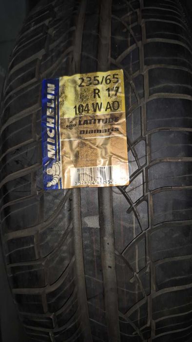 шини автомобільні 215/45 R17 та 235/65 R17