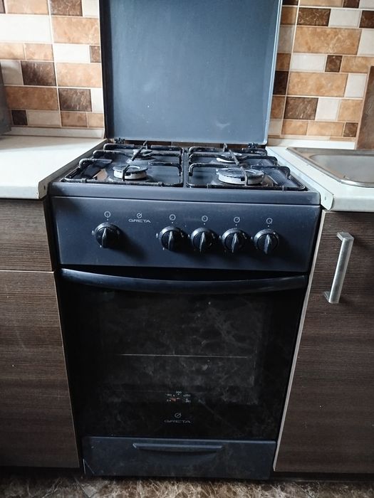 Плита газова 50×60 духовка газова