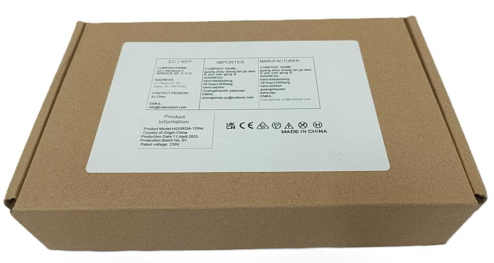 Zasilacz sieciowy Ładowarka model HSXIRQA - 120W