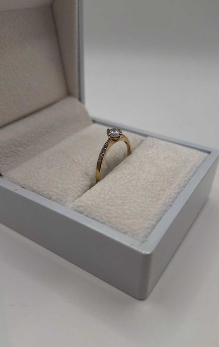 Pierścionek złoty 1,18gr SPOKO LOMBARD BEŁCHATÓW skup złota