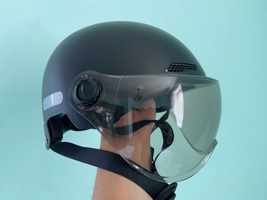 Мотошолом для скутера S,М 55-59см Шлем Шльом Шолом Мотошлем Велошолом