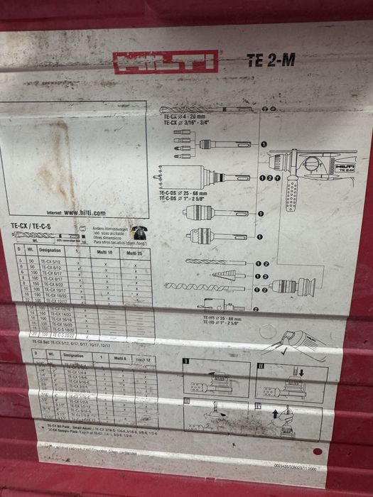 Torna Hilti (só funciona berbequim)