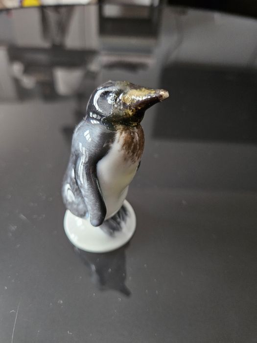 Porcelanowa figurka pingwina Rosenthal – Germany – handgemalt