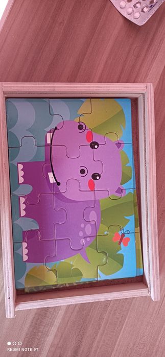 Puzzle drewniane 4x12