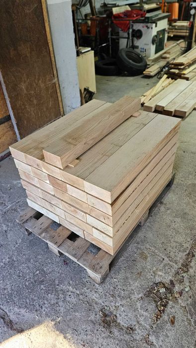 Deski debowe krawędziak na kanał pomosty lawety schody