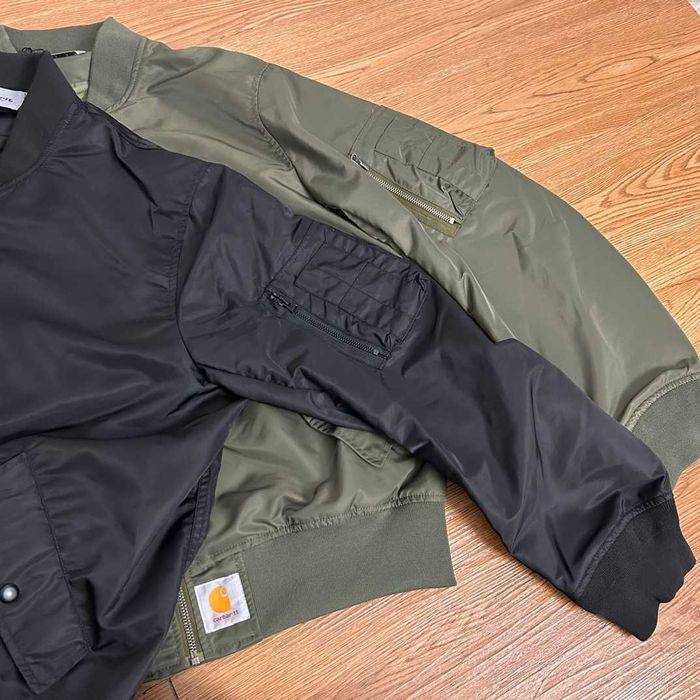 Бомбер Carhartt WIP Detroit Santa Fe куртка вітовка кархарт