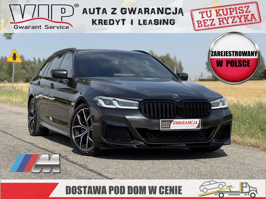 BMW Seria 5 BEZWYPADEK zadbana / PISEMNA GWARANCJA w cenie / Transport / KREDYT