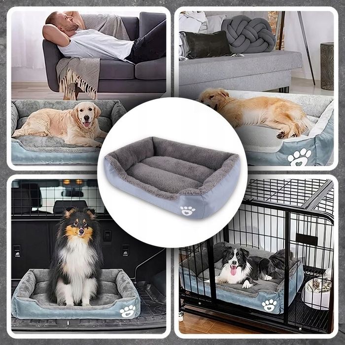 Legowisko Dla Psa Kota 80x60 Kanapa Sofa Kojec Poduszka Xxxl Wodoodpor