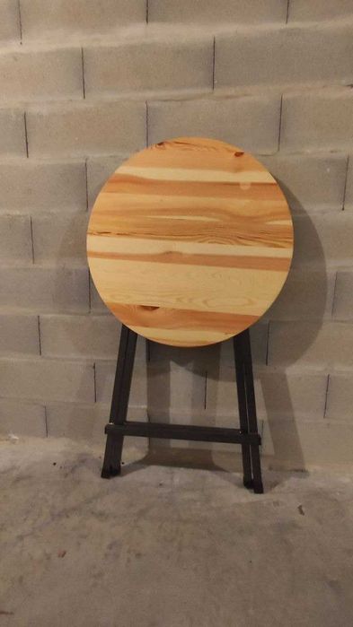 Mesa Alta Dobrável Profissional - Estilo Bar (110cm altura)