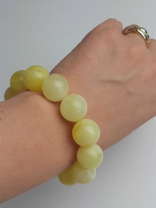 bransoletka z bursztynu