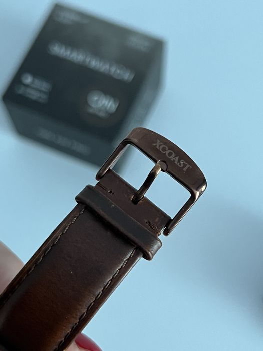 Smart watch Qin cw pro зі шкіряним ременем