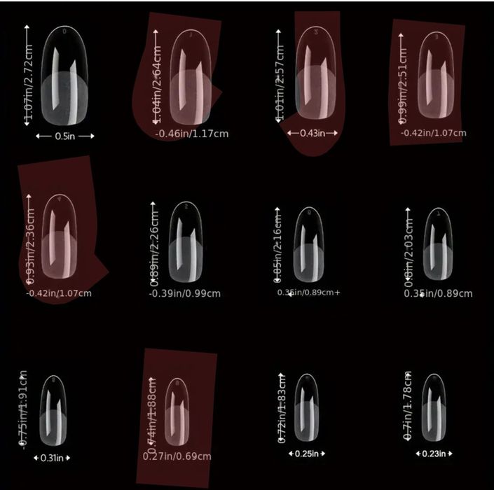Sztuczne Paznokcie Press On Nails