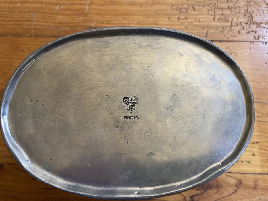 Balde Santiago estanho puro