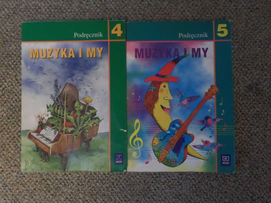 MUZYKA I MY podręcznik do muzyki klasa 4 i 5 WSiP zestaw