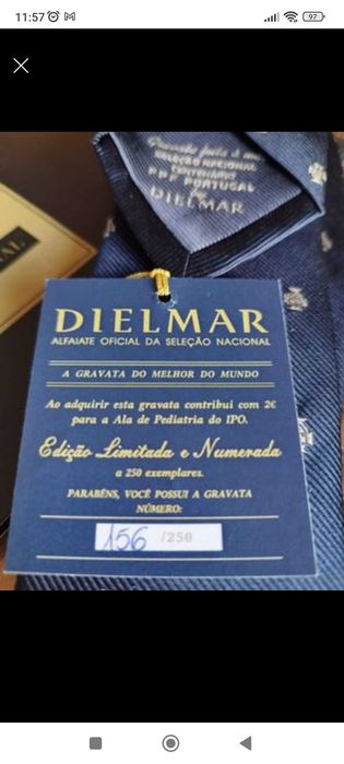 Gravatas seleção portuguesa